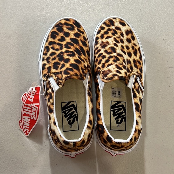 VANS | Classic Slip On Shoes (leopard black/true white) - Picture 4 of 6